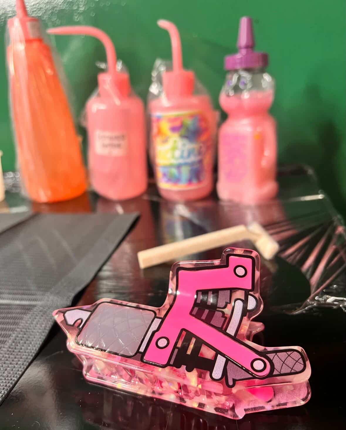 Hair Clips by Grlpwrart-