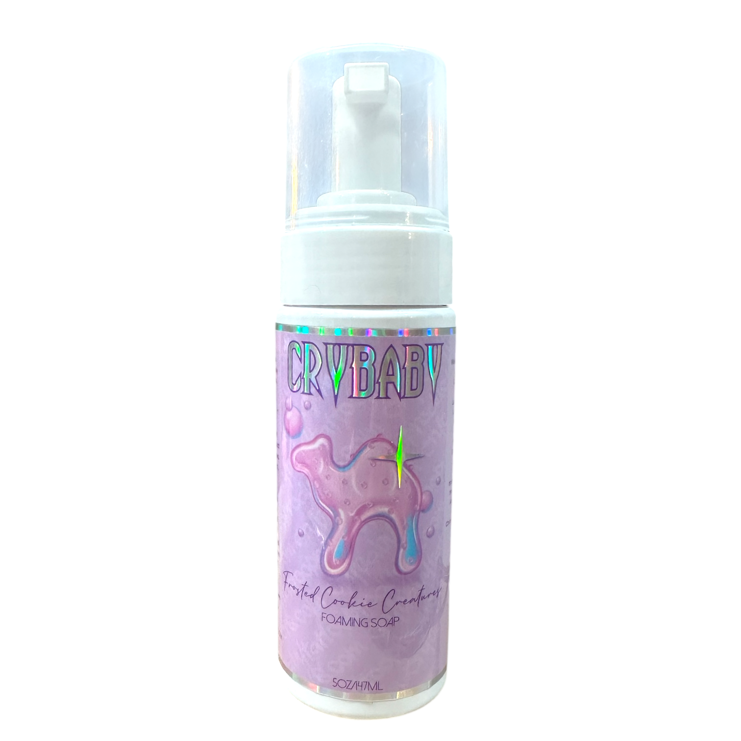 5oz Crybaby Foaming Tattoo Aftercare Soap - Frosted Cookie Creature