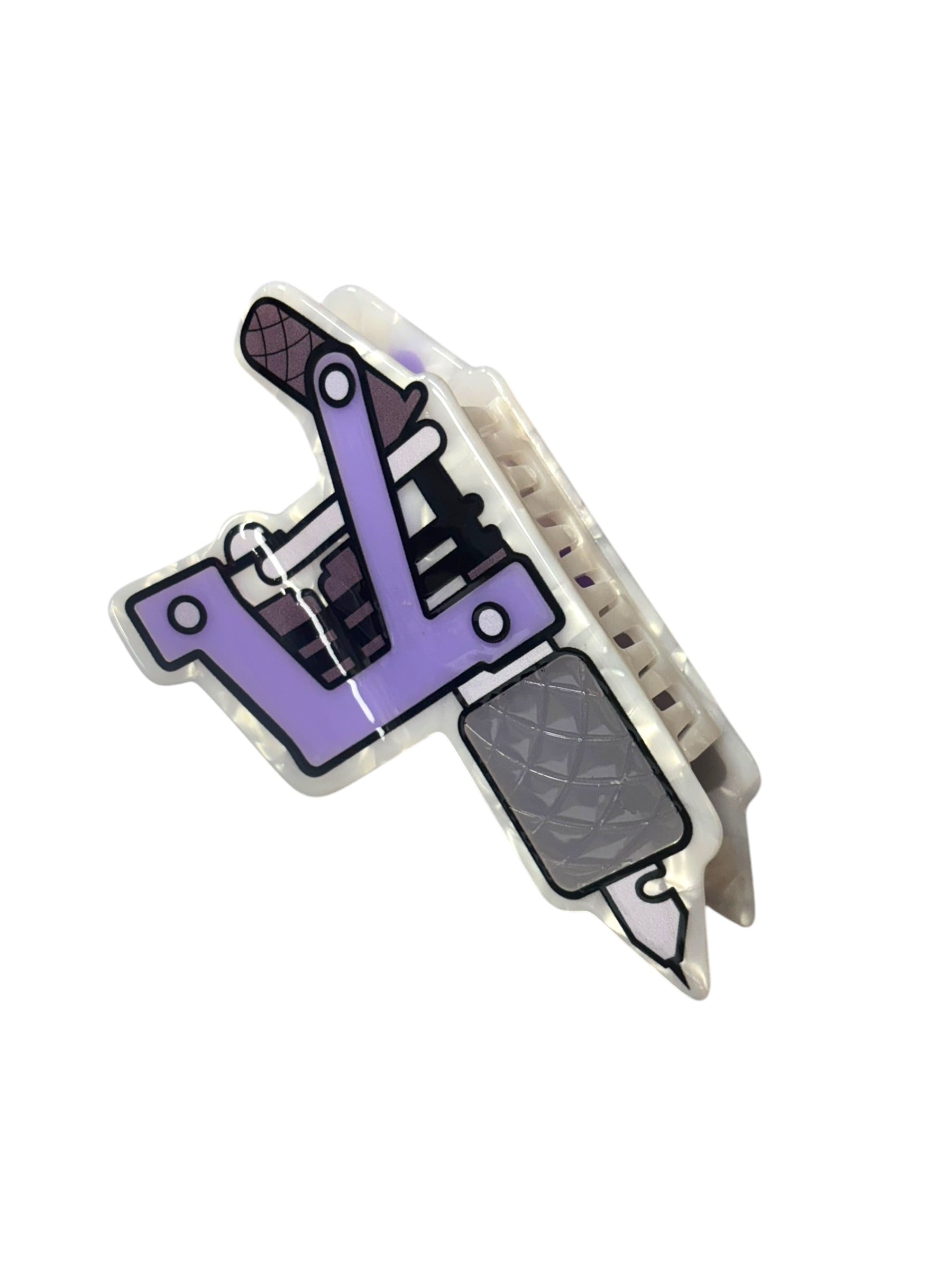 Hair Clips by Grlpwrart-