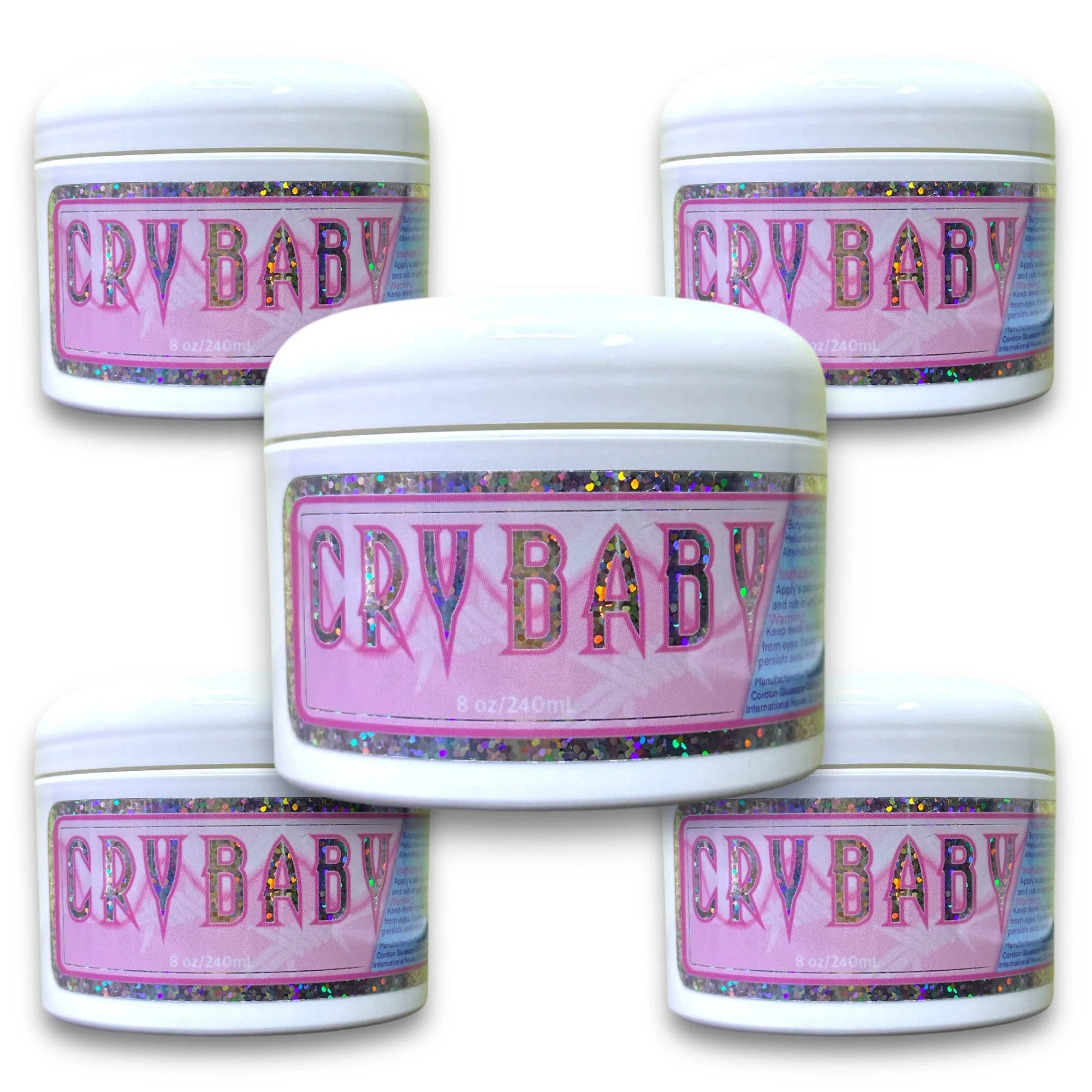Crybaby 5 pack of 8oz