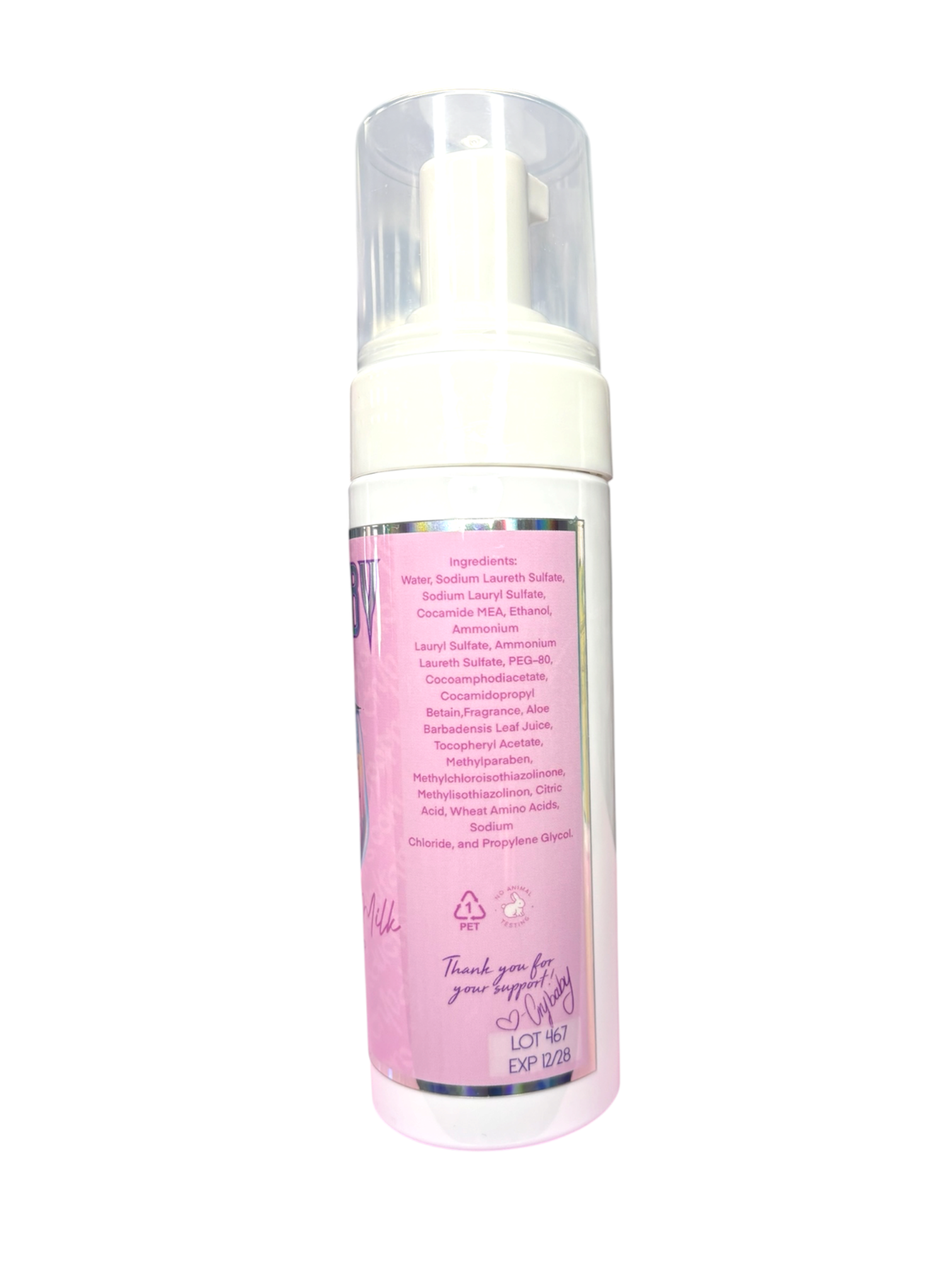 Strawberry Milk Foaming Soap -