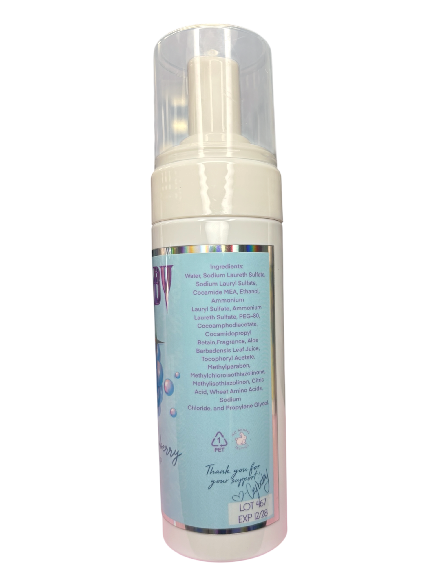 Blue Raspberry Foaming Soap -