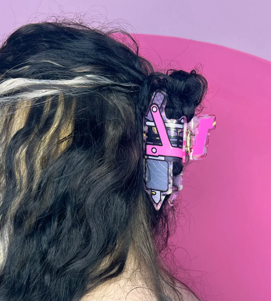 Hair Clips by Grlpwrart-